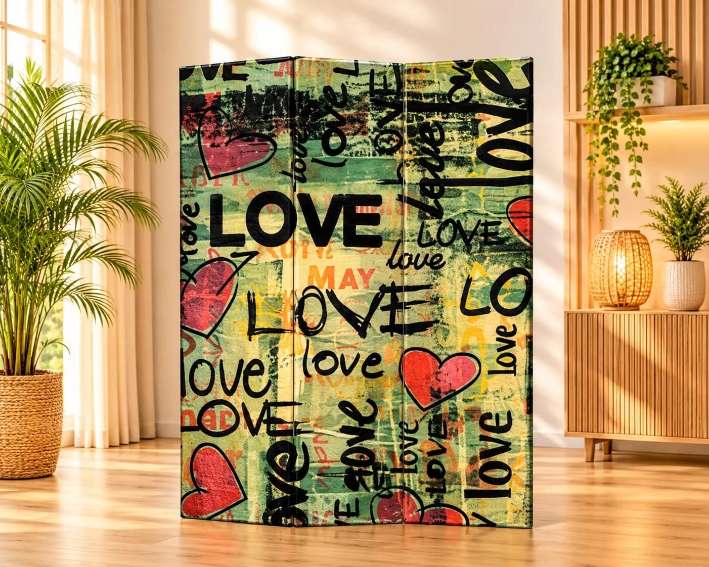 Декоративна ширма "Love" — фото 1